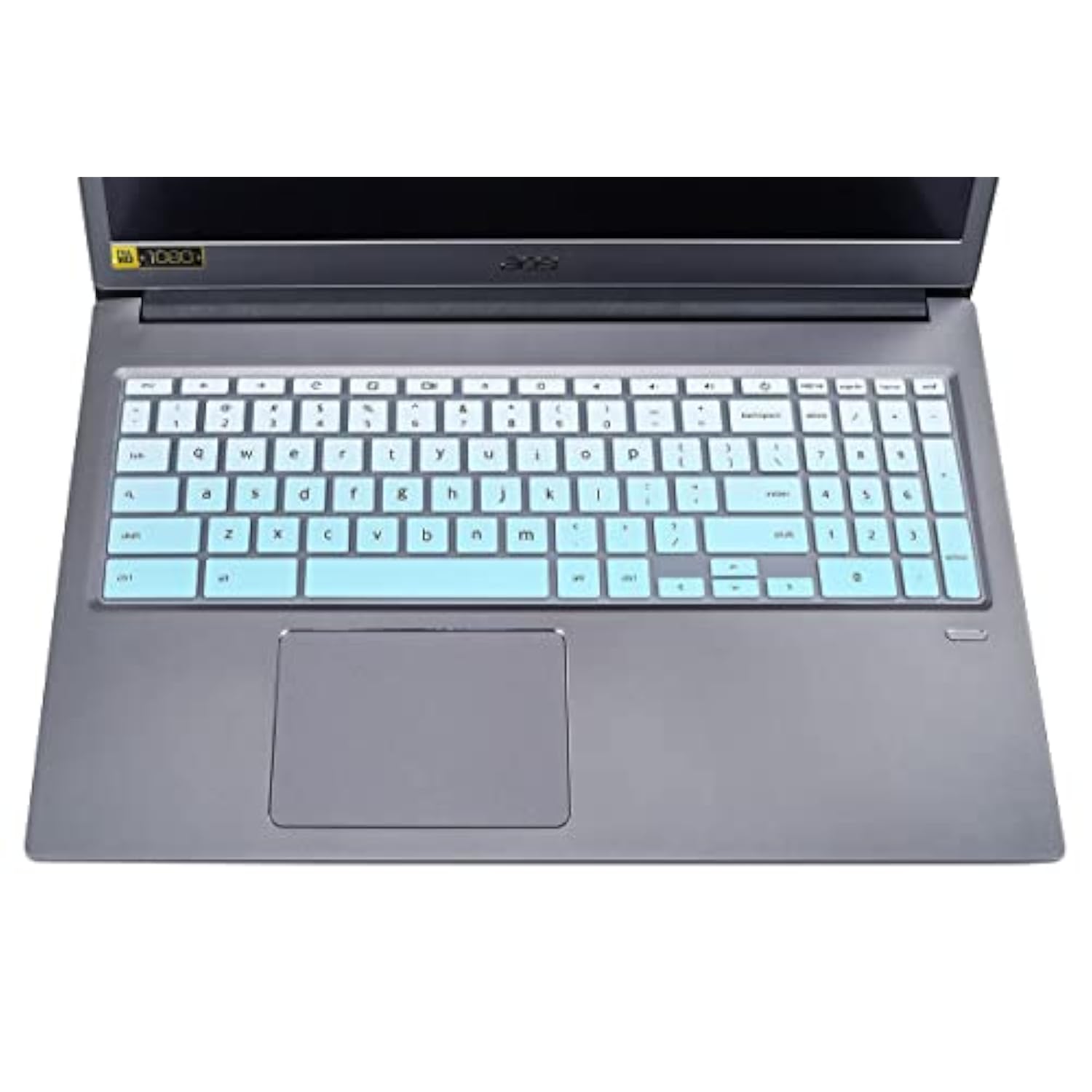 Keyboard Cover Protector For Acer Chromebook 315 Cb315 715 Cb715 15.6 Inch Wit