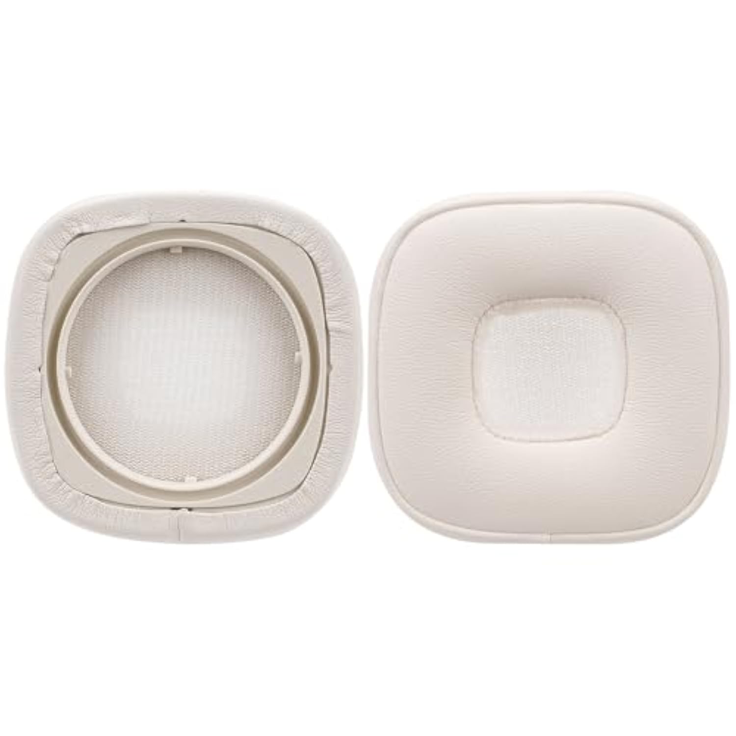 Geekria QuickFit Replacement Ear Pads Compatible with Marshall Major V On-Ear Headphones, Repair Parts (White)
