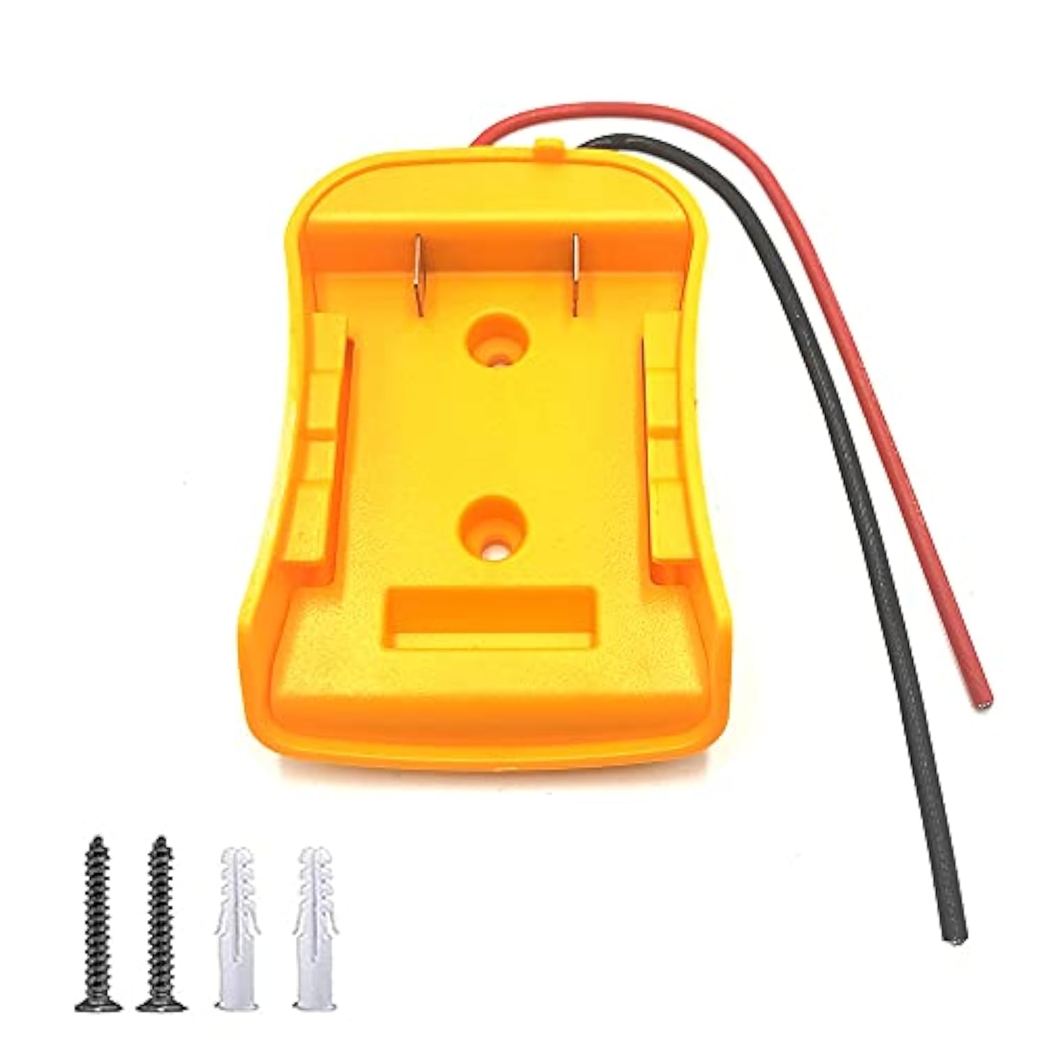Power Wheels Adapter For Dewalt 18V/ 20V Max Xr Lithium Battery Adaptor Dock Holder Power Mount Connector Diy For Power Tools Rc Toys Robotics 12Awg Wire