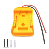 Power Wheels Adapter For Dewalt 18V/ 20V Max Xr Lithium Battery Adaptor Dock Holder Power Mount Connector Diy For Power Tools Rc Toys Robotics 12Awg Wire