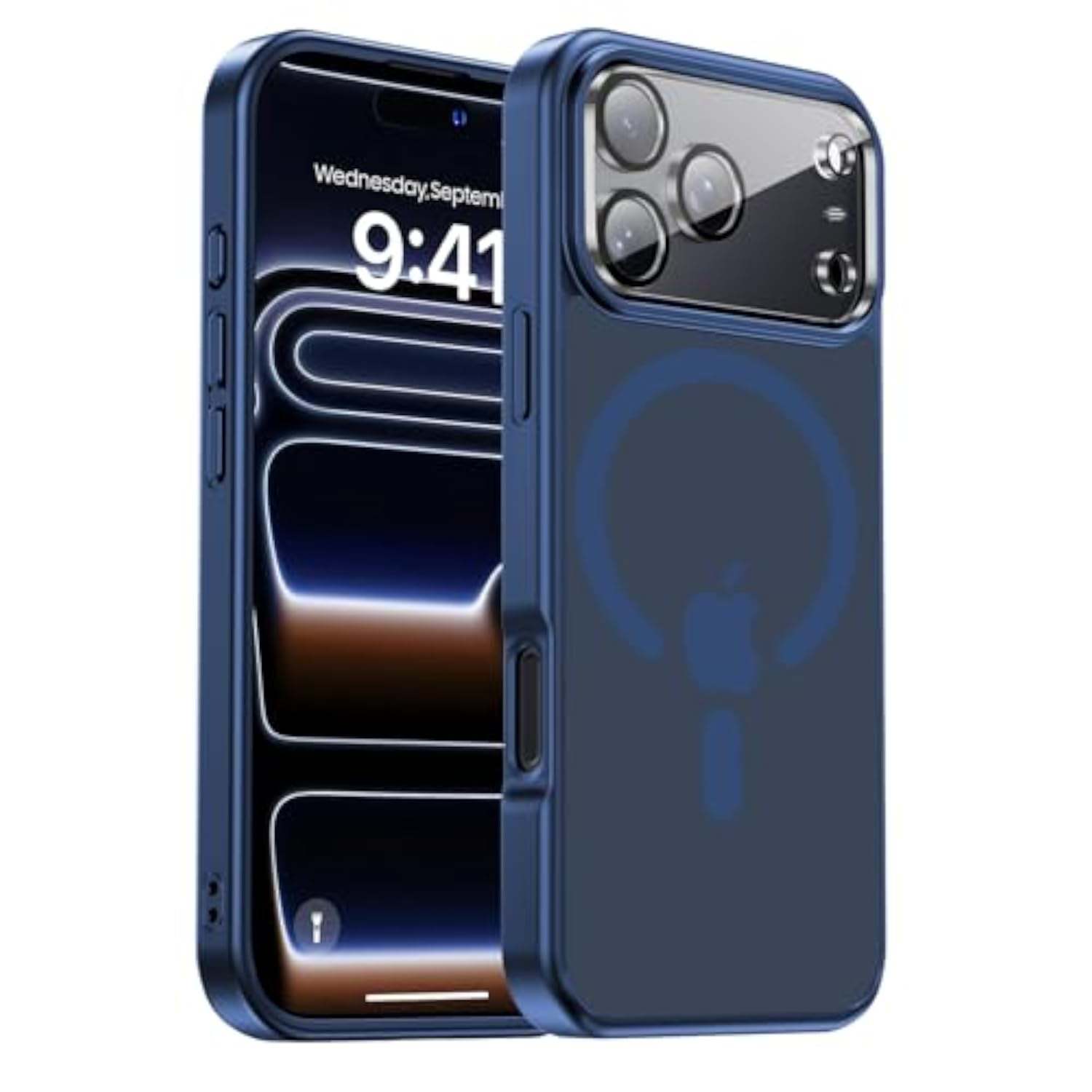 Magnetic & Shockproof Case for iPhone 17 Pro Max, Deep Blue