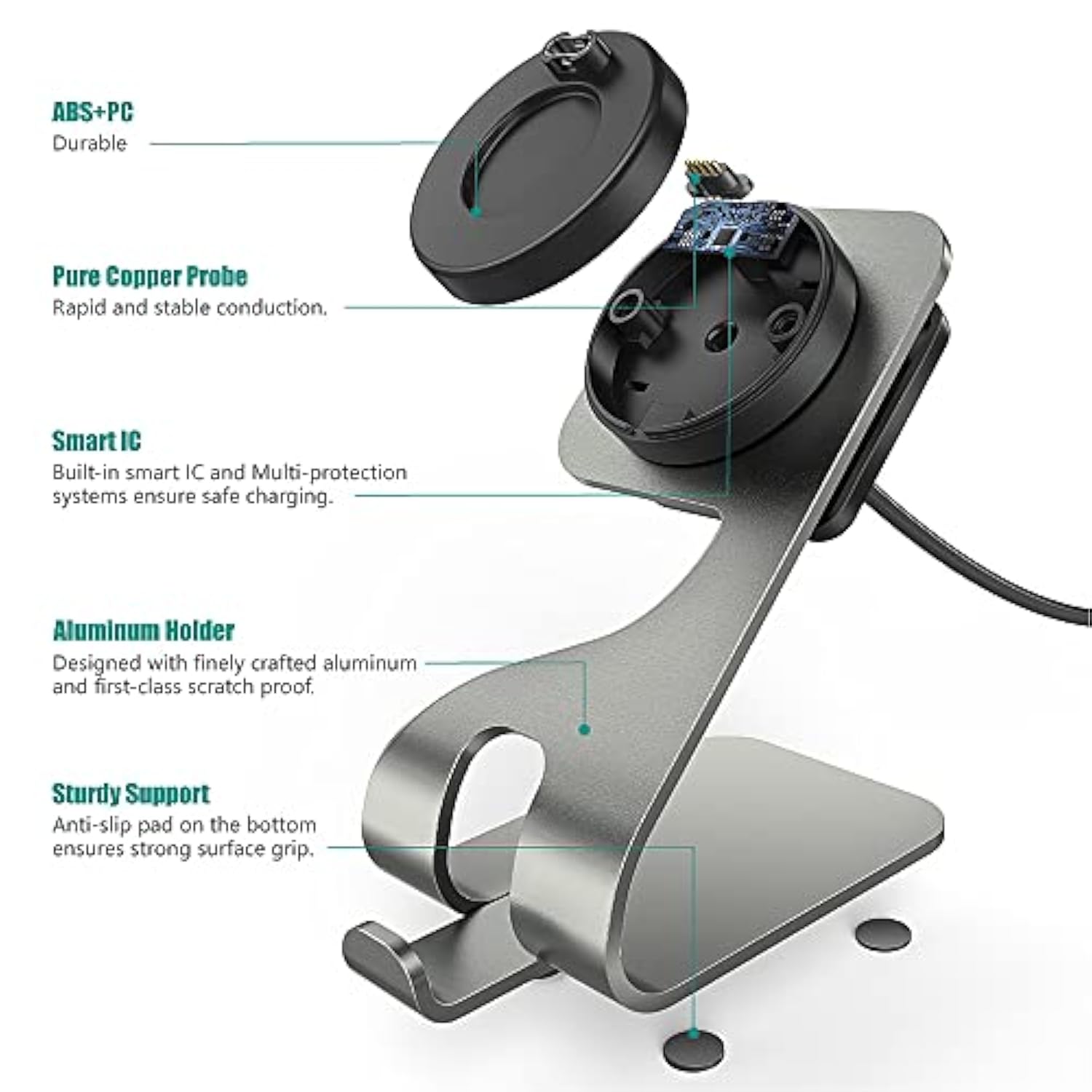 Charger Stand Compatible With Garmin Watch