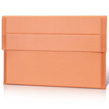 Microfiber Leather Laptop Sleeve Compatible With 16 Inch Macbook Pro/Max M4 M3 M2 M1,Protective Microfiber Cover With Kickstand, Anti-Scratch, Wear-Resistant And Durable,Brown