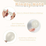 White Sand Black Balloons Set,12Inch Black Cream White And Bobo Balloons For Wedding Bridal Shower Bachelorette Anniversary Birthday Party Decorations