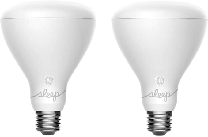 C Sleep BR30 Bluetooth Smart LED Light Bulb 2 Pack