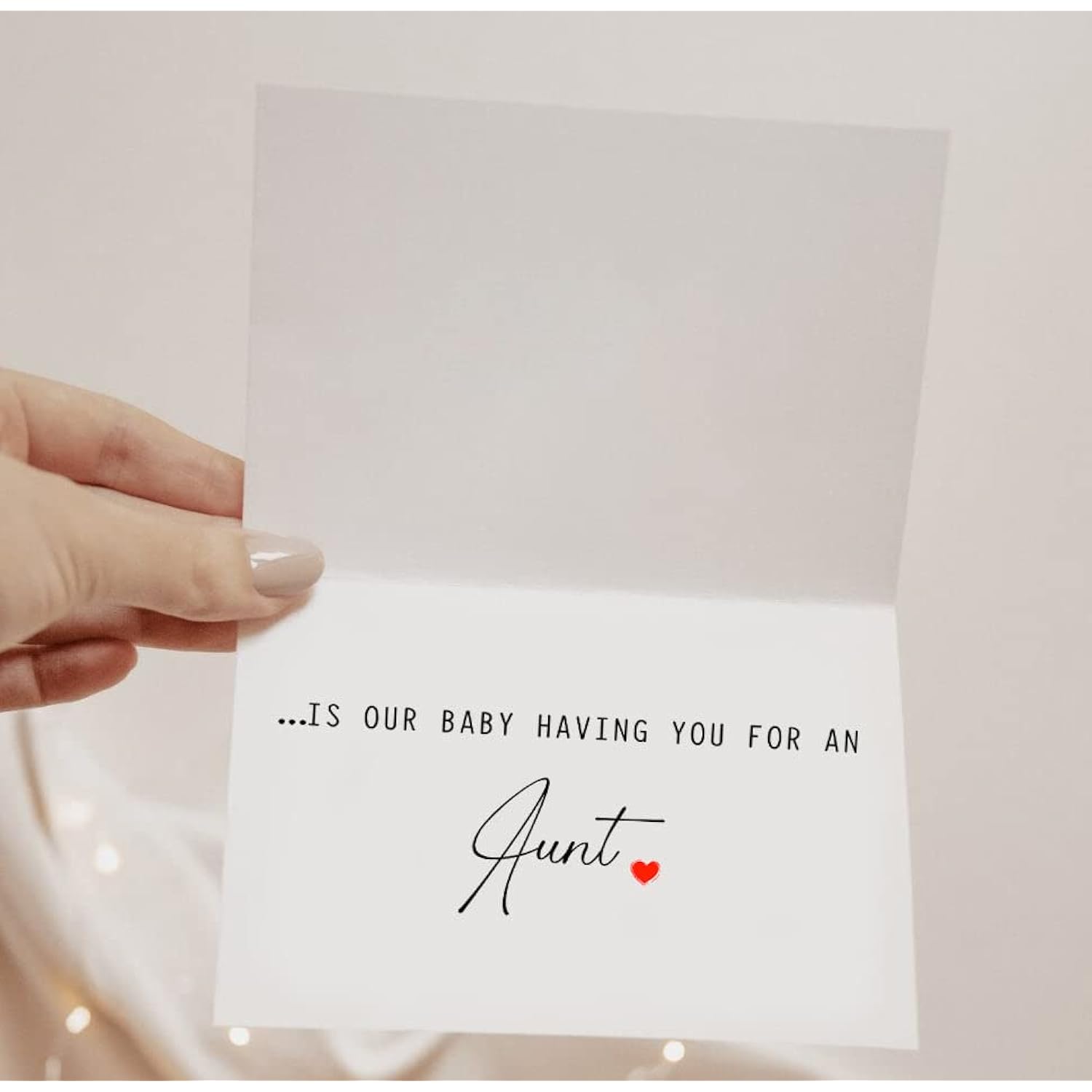 The Only Thing Better Than Having You As My Sister ...Is Our Baby Having You For An Aunt - Pregnancy Announcement Greeting Card - Sister Card - We'Re Pregnant Card - Mother'S Day Gift