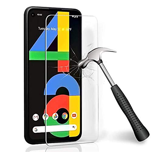 for Google Pixel 4a Screen Tempered Glass, 9H Hardness 2.5D Screen Protector Tempered Glass for Google Pixel 4A (2PCS)