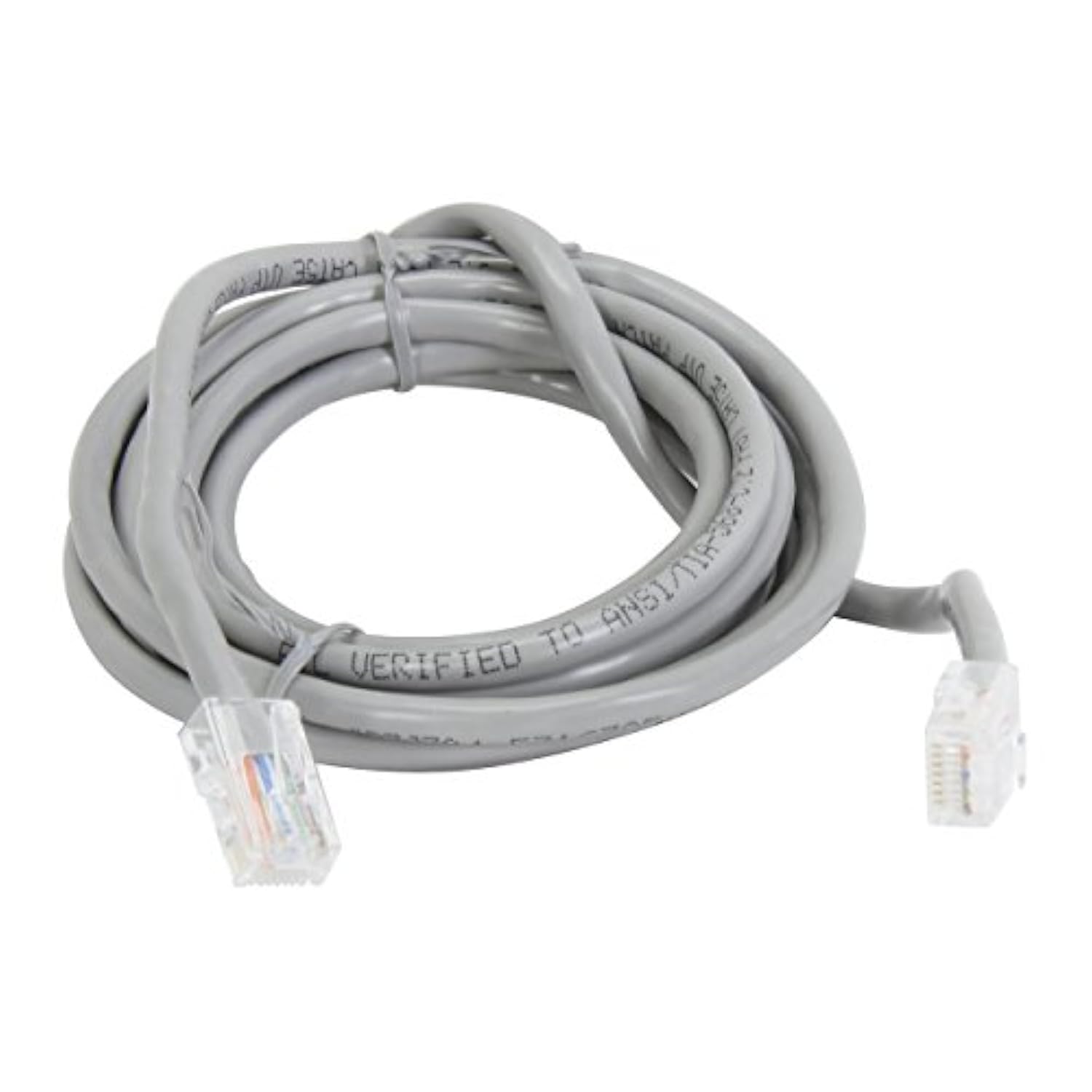 Belkin 8ft Cable Patch CAT5 UTP-4PR RJ45M Gry (A3L791-08)