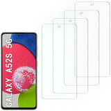 [4 Pack] Screen Protector Compatible with  Galaxy A52S 5G,Scratch Resistant,Easy-Install,Bubble Free,Anti-Fingerprint,Tempered Glass