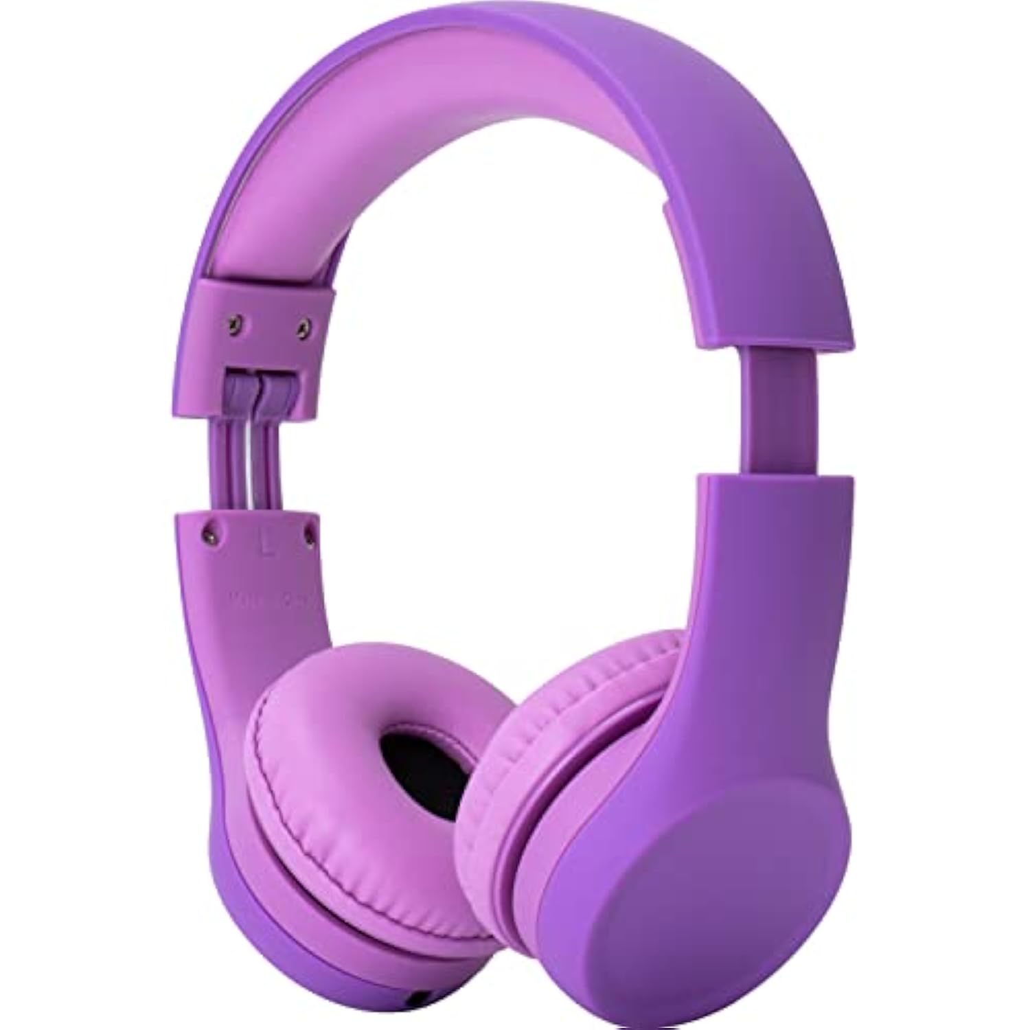 Play+ Kids Headphones With Volume Limiting For Toddlers (Boys/Girls) - Purple