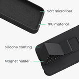 Lavender Soft TPU Case for Apple iPhone 11 with Hand Strap and Stand Function
