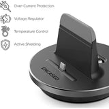 Desktop Charging Stand For Usb-C Phone And Tablets, Adjustable Case-Friendly Dock Station Charger, Super Fast Charge Compatible (Wired Type-C)