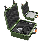 Starlink Mini Case, Hard Waterproof Travel Case For Mini Starlink With Molded Foam For Accessories, Lockable Storage Bag Green