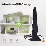 Dual Band Wifi Antenna 2.4Ghz 5Ghz Rp-Sma Magnetic Base Adapter Antenna With 1Meters For Asus Z590 Z390 Z490 X570 H610 H670 M13H M12 M11 Motherboard Card Wireless Network Router Laptop Wifi 6E Antenna