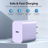 Compatible With Iphone 17 16 15 Fast Charging Cable 10Ft,3Pack 60W Usb C To Usb C Fast Charging Cable Cord For Phone 17 16 15/15 Pro/15 Pro Max/15 Plus, Pad Pro,Maccboook Air, Samsunng-Purplepinkblack