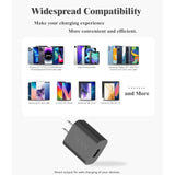 Usb Wall Charger 5V 2A Ac Power Adapter Compatible With Iphone Ipad Samsung Lg Htc Tablet And More (Black,2Pack)