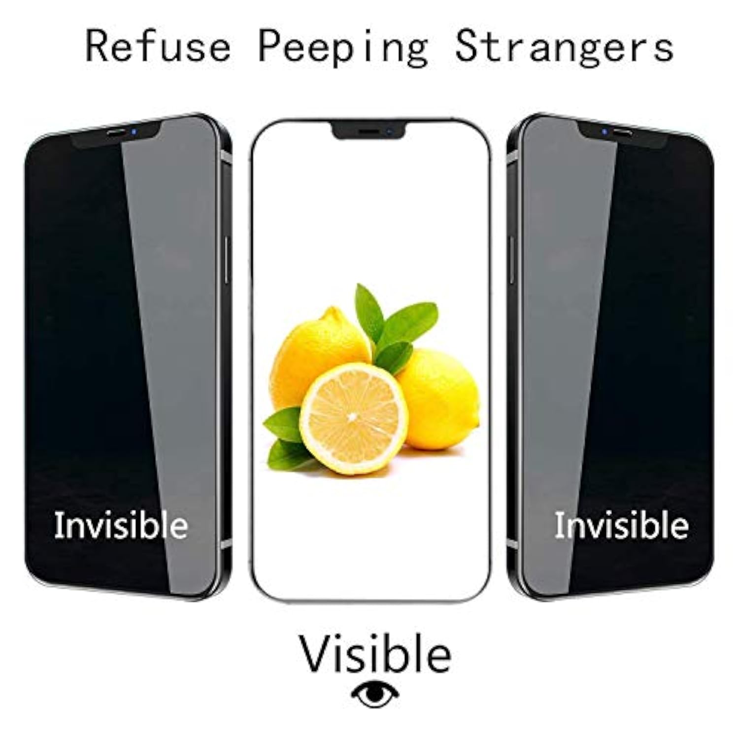 2+2 Pack iPhone 12 Pro Max Privacy Screen & Camera Protector 6.7 Inch 9H
