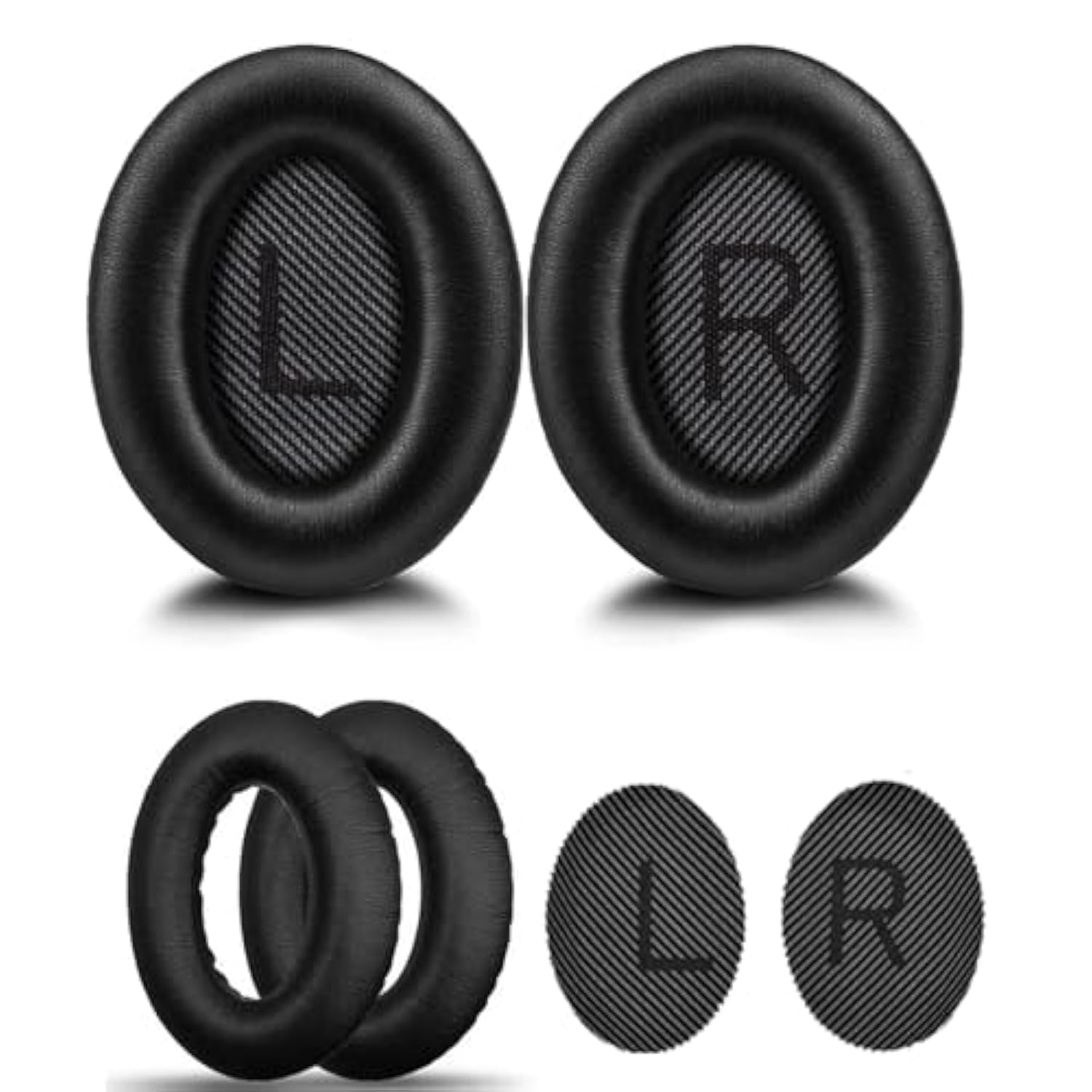 Earpads For Bose Quietcomfort 35 35 Ii Replacement Earpads, Headphones Ear Pads For Bose Qc 35/ 35Ii Headphones Pads Cushions Cover Noise Isolation Memory Foam Soft And Durable