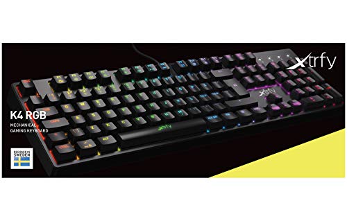 K4 Rgb, Mechanical Gaming Keyboard With Rgb, Us