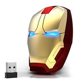 Ergonomic Wireless Mouse, Cool Mice 2.4G Portable Mobile Computer Mouse With Usb Nano Receiver For Notebook, Pc, Laptop, Computer, Macbook, Responds Up To 50 Ft