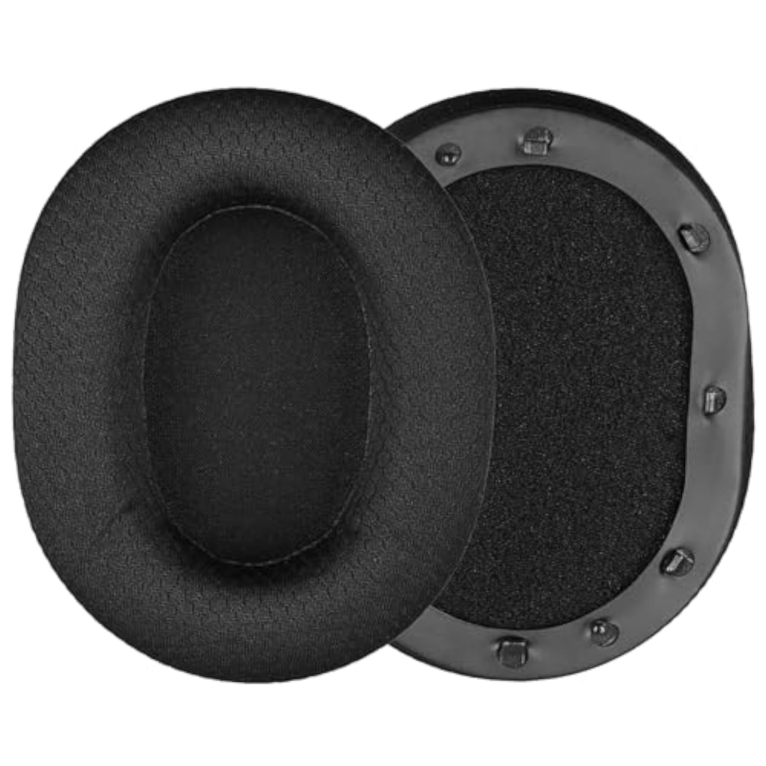 Blackshark V2 Pro Earpads Replacement Ear Cushions Blackshark V2 Ear Pads Cover Cups Parts Compatible With Razer Blackshark V2 Pro/Blackshark V2 Se/Blackshark V2 Gaming Headset. (Black)