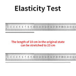 Elastic String For Bracelets Making - 2 Rolls 1.2Mm Bracelet String Elastic Total 109 Yards, Sturdy Stretchy Cord For Jewelry Making, Necklaces (Black And White)