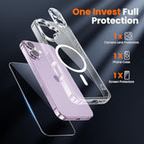 3 in 1 Clear Case for iPhone 17