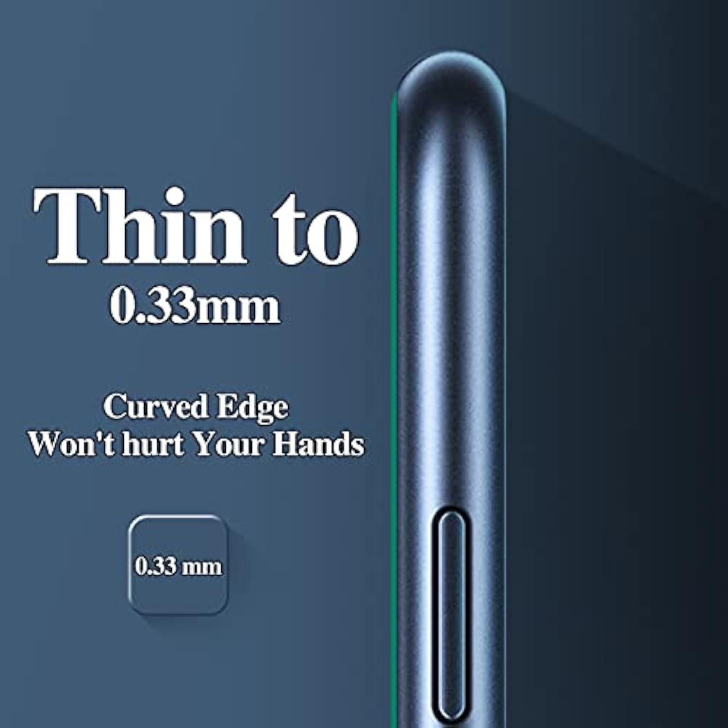 [3-Pack] Screen Protector For Lg Stylo 6 Tempered Glass, Anti Scratch, Bubble Free, 9H Hardness, Case Friendly, Easy To Install