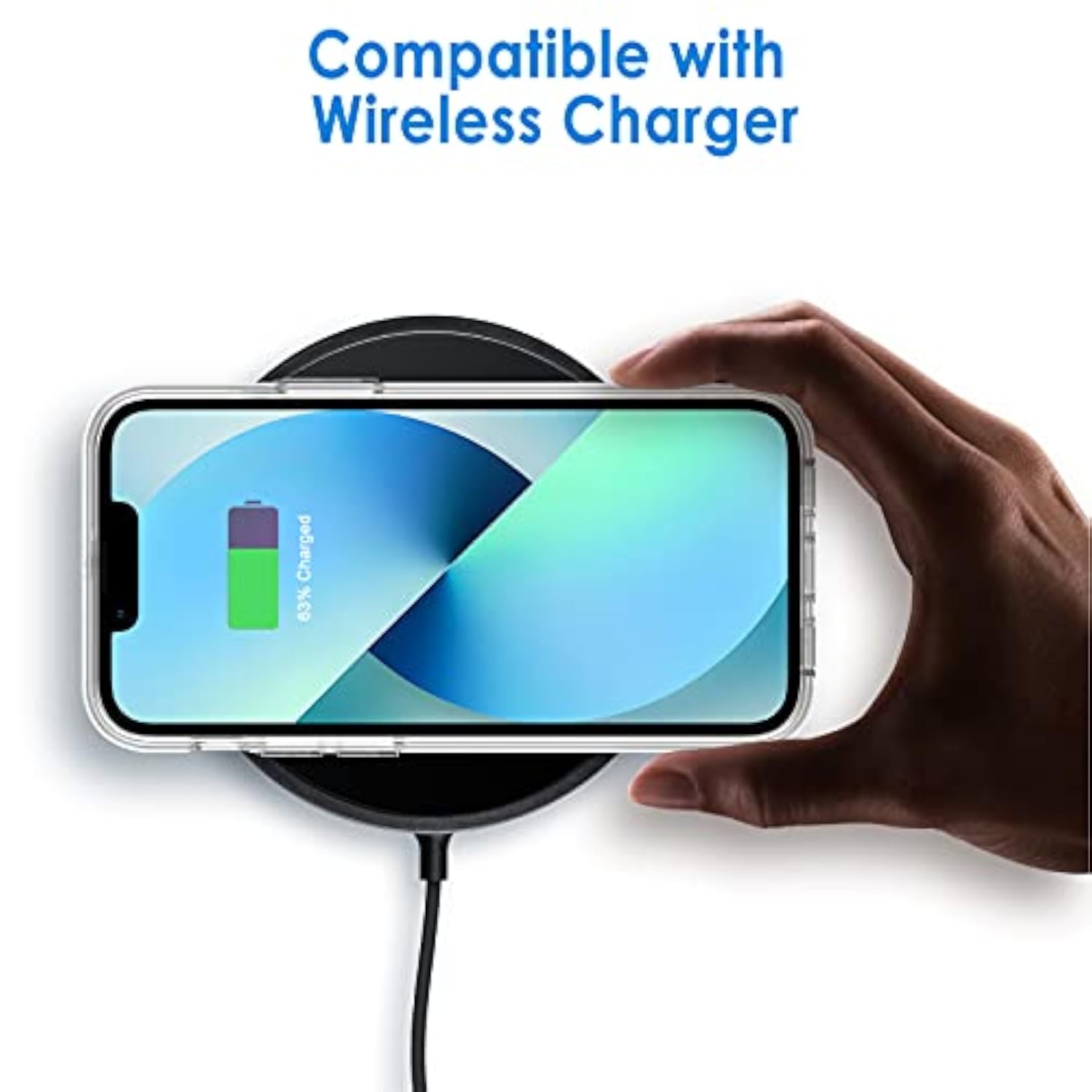 Clear Anti-Yellowing Case for iPhone 13