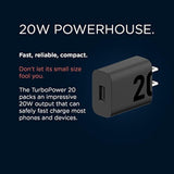 Motorola TurboPower 20 QC3.0 Charger with 1m USB-A to USB-C Cable for Moto G Play 2023/2024, G Power 2022/2023 5G, G Stylus 2022/2022 5G/2023/2023 5G, G 5G 2023/2024, Edge 2022/Edge+ 2022/2023