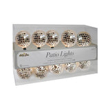 11 Ft Disco Ball String Lights - Novelty Christmas Lights With 10 Count Lights For Home, Room Décor