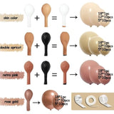 Boho Balloon Arch Kit Pink Nude Cream Dusty Rose Balloons for Baby Shower Birthday Wedding Party