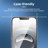[3 Pack] Designed for iPhone 16e Screen Protector Tempered Glass,Case Friendly Ultra Resistant