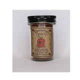 Apples & Cinnamon Mini Mason Jar Candle, Soy Blend Wax, Long Burning 30 Hour Jar Candle With Juicy Red Apples And Spicy Cinnamon Aroma