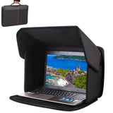 Outdoor Laptop Sun Shade Portable Shield Cover For Work Outside,Computer Privacy Hood Cover, Compurer Bag Shade Sleeve Case For 12-14In(Patent Pending)