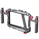ULANZI Smartphone Video Rig with Handle, LINO Filmmaking Case Aluminum Alloy Phone Video Stabilizer Grip Tripod Mount for Video Maker Videographer with Cold Shoe for iPhone 16 15 Mini Pro Max 8 Plus