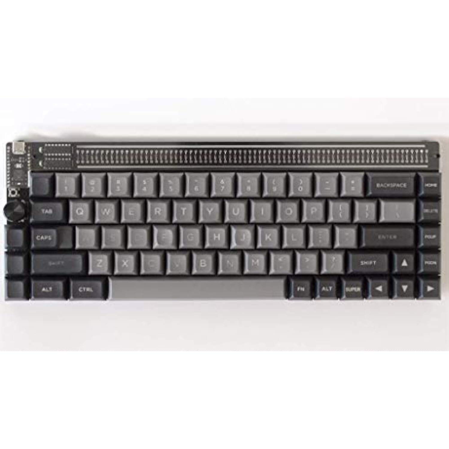 Nibble 65% 72 Key Programmable Qmk Mechanical Keyboard Kit (Black)