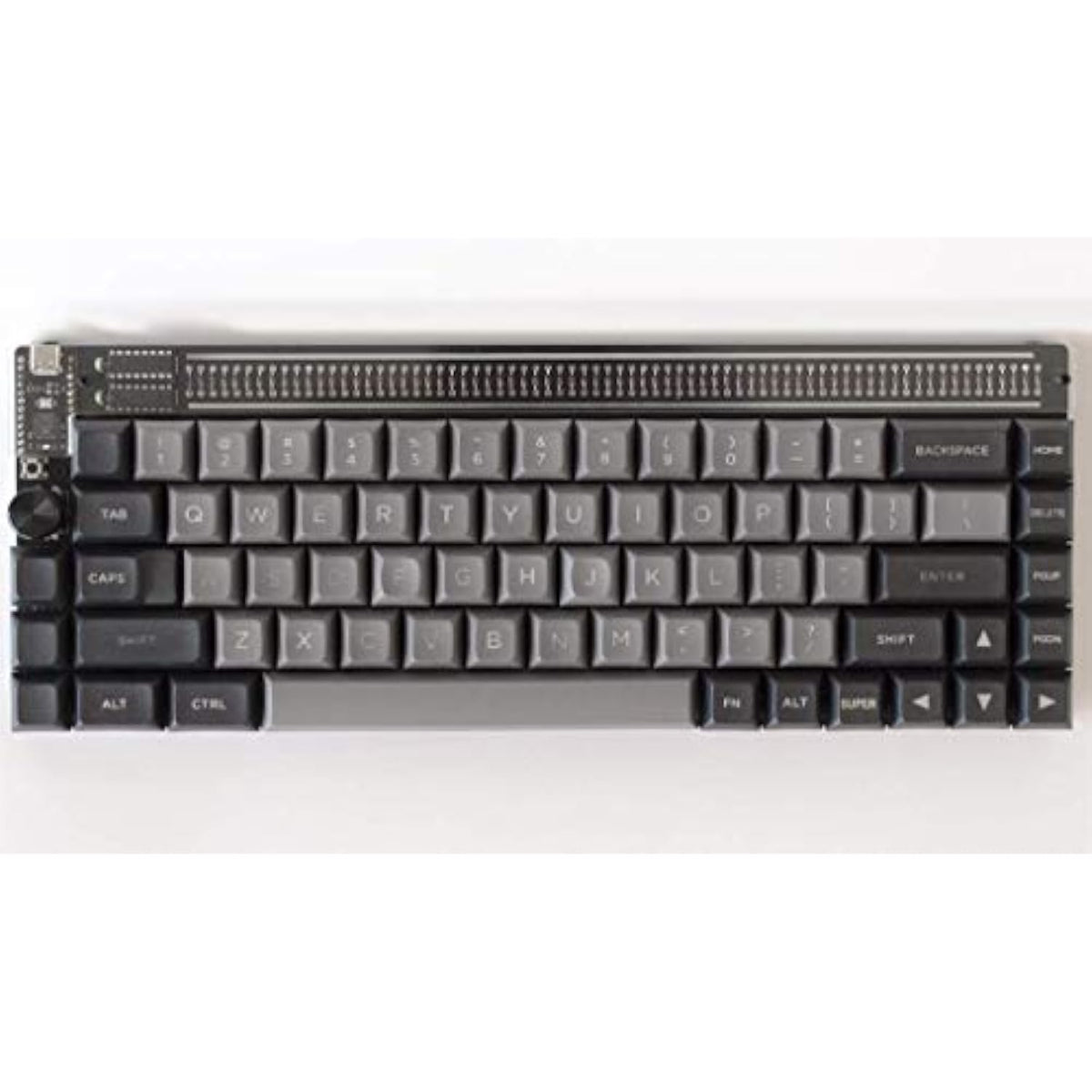 Nibble 65% 72 Key Programmable Qmk Mechanical Keyboard Kit (Black)