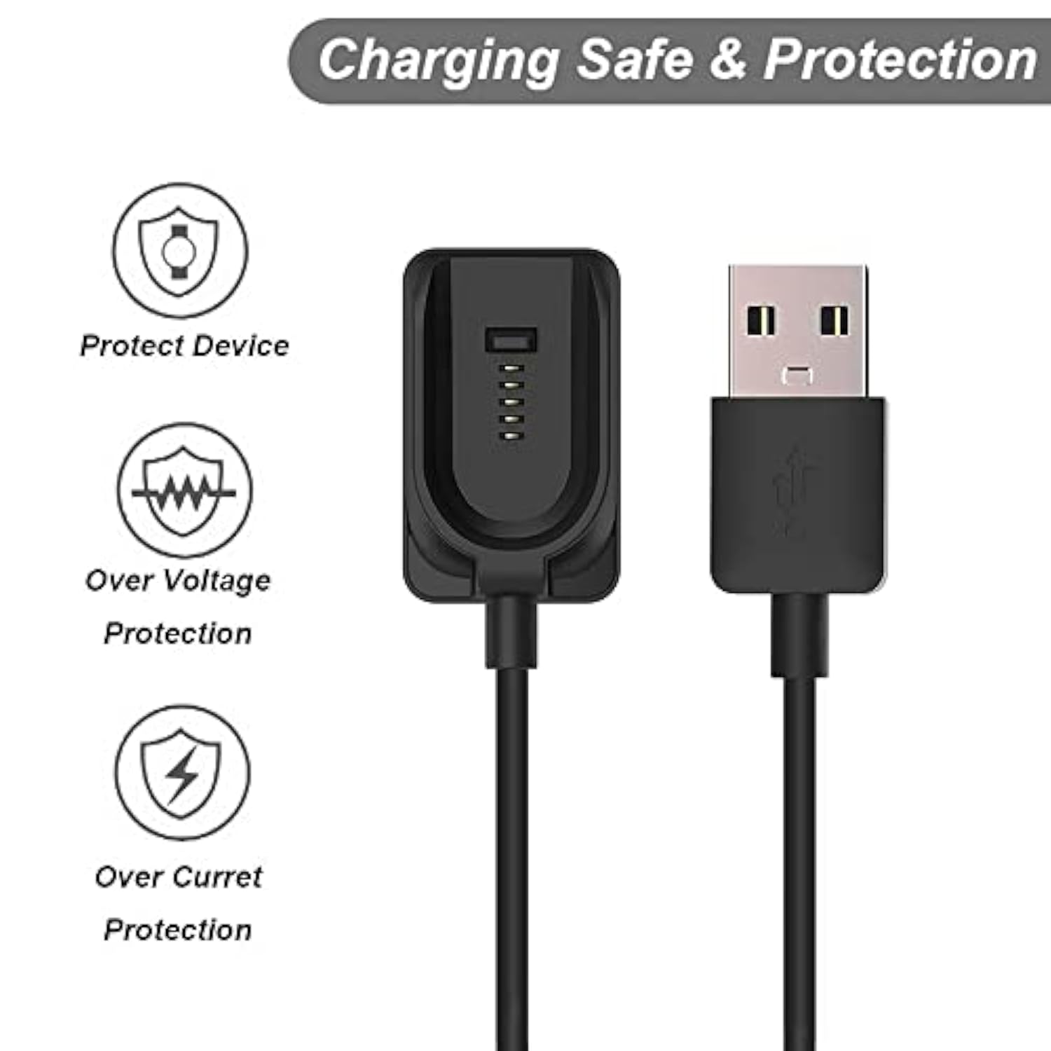 Charger For Plantronics Voyager Legend, Replacement Usb Charging Cable Cord Fo