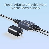 HDMI 2.1 Repeater,8K@60Hz Active Signal Video Booster Amplifier,Extended up to 52ft, Compatible with Laptop/TV/Projector,Includes Power