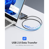 Right Angle Micro Usb Cable 3Ft [2 Pack], 18W 90 Degree Micro Usb Cable Fast Charging Usb 2.0 Data Sync Compatible For Samsung Galaxy S7 Edge S6 S5, Moto E6 5 4, Lg-Black