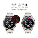[ 3Pcs Compatible For Garmin D2 Mach 1 Screen Protector, Pet Premium Real Hd Protective Film Compatible For D2 Mach 1 Watch