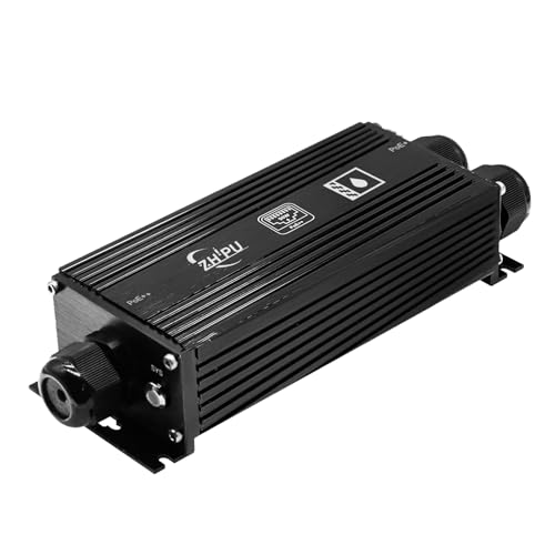 Ip67 Gigabit Outdoor Poe++ Waterproof Extender 1 In 2 Out 90W Input Ieee802.3Af/At/Bt 400M 48-57V, 3 Cascade Connection Surveillance Networks