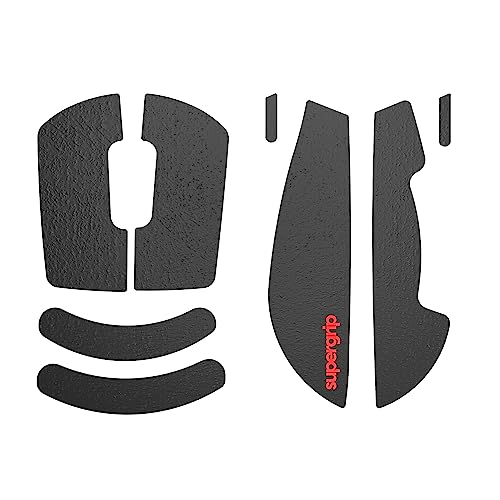 Supergrip Griptape Set For Logitech G Pro X Superlight, Superlight 2 Sweat Absorbing High Performance Anti Slip 3M Adhesive No Residue Mouse Grip Tape Ultra-Thin 0.5Mm (0.02In)