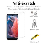 [3-Pack Compatible With Moto G Play 2025 Screen Protector Tempered Glass,9H Hardness, Anti-Scratch, Bubble Free, Easy To Install (Clear)