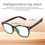 Smart Glasses, Bluetoothaudio Glasses For Men Women With Night Vision And Polarized Magnetic Lenses, Remote Shooting,Voice Assistant, Wireless Headphone Sunglasses For Cycling Driving (G05)
