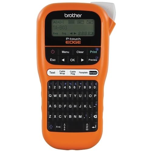Bothe Pt-E110Bp Contacto Kit: P-Touch Handheld Industial Label Pinte Plus 3 Tapes (Up To 12Mm Labels)
