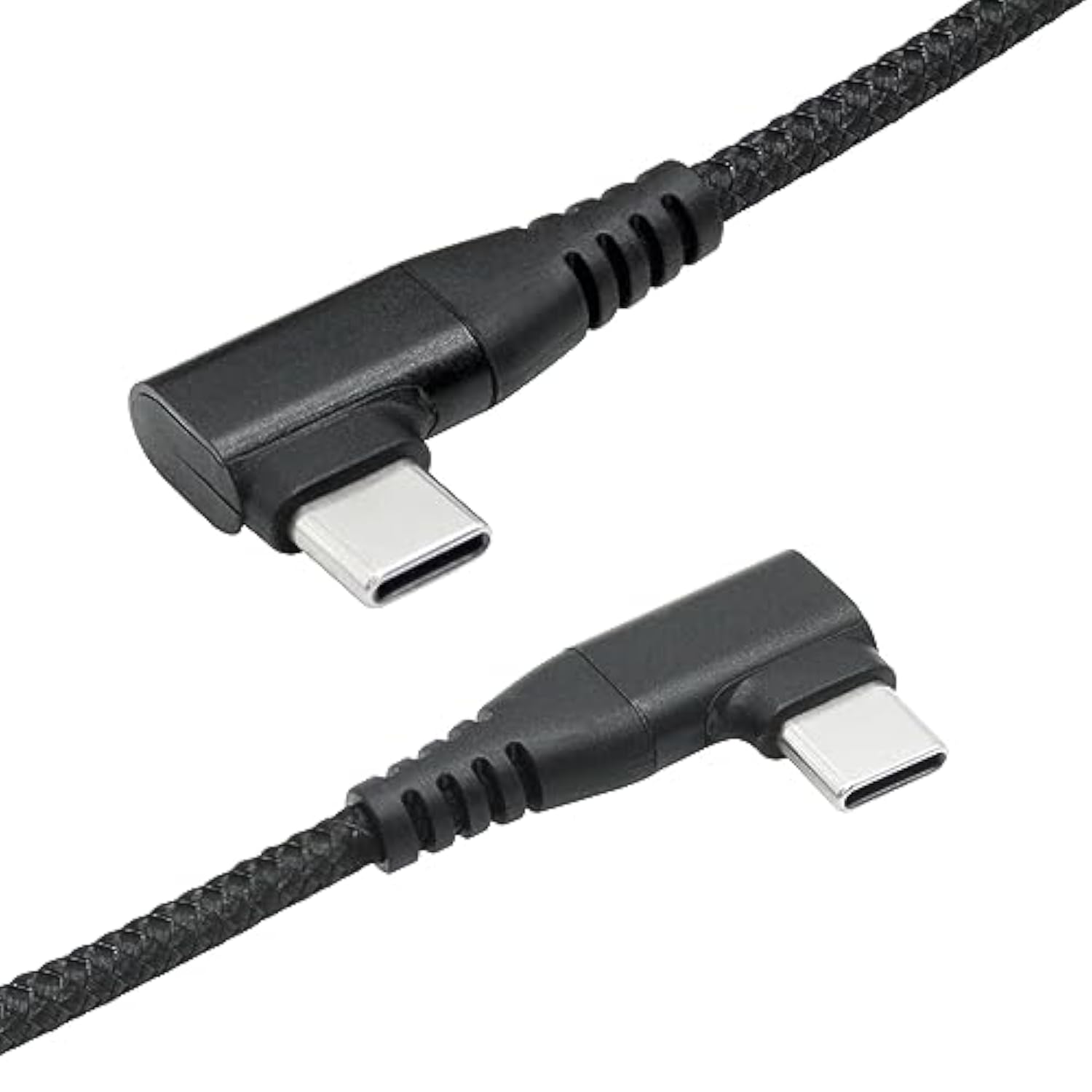 Right Angle Usb C To Usb C Cable 1M/3Ft, 90 Degree 60W Pd Type C Fast Charging