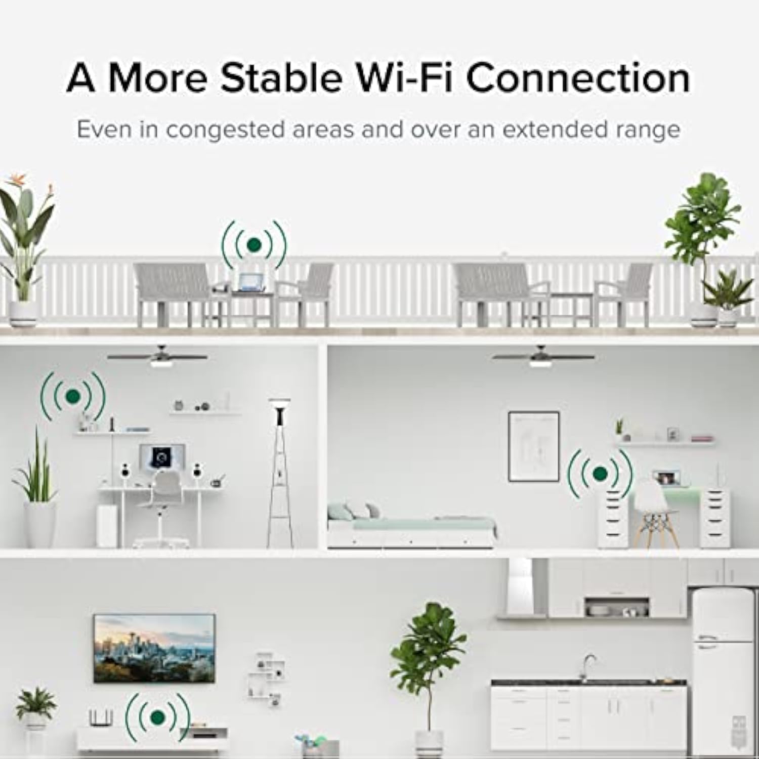 Wifi 6 Usb Wifi Adapter For Desktop Pc And Laptops, Ax1800 Usb 3.0 And Usb C W