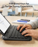 B2B130 Wired Tablet Keyboard With Stand And Lightning Connector For Ipad